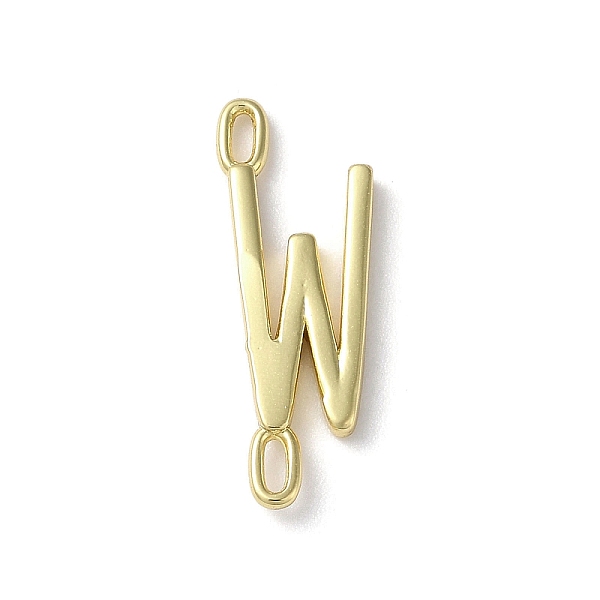 PandaHall Rack Plating Brass Connector Charms, Cadmium Free & Lead Free, Long-Lasting Plated, Real 18K Gold Plated, Letter W, 22.5x8.5x1.5mm...
PandaHall Rack Plating Brass Connector Charms, Cadmium Free & Lead Free, Long-Lasting Plated, Real 18K Gold Plated, Letter W, 22.5x8.5x1.5mm...