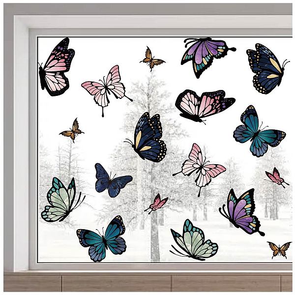 PandaHall PVC Wall Stickers, for Window Decorations, Butterfly, 290x1160mm PVC Butterfly
PandaHall PVC Wall Stickers, for Window Decorations, Butterfly, 290x1160mm PVC Butterfly
