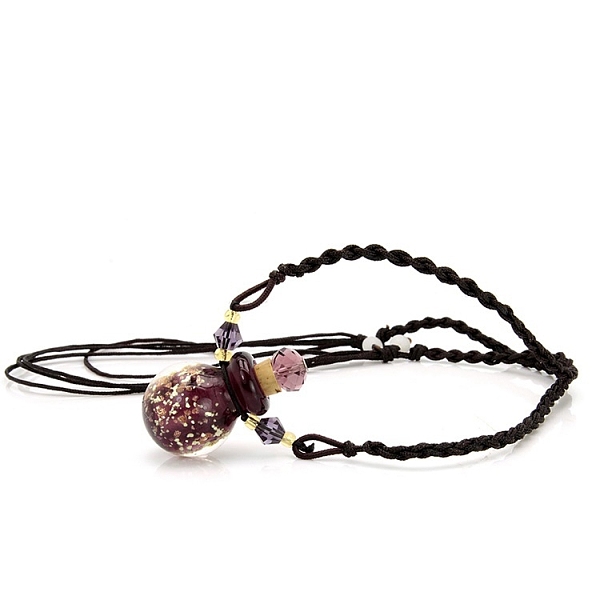 PandaHall Lampwork Perfume Bottle Necklaces with Ropes, Bottle, Old Rose, 22.05~28.35 inch(56~72cm), Pendant: 22x17mm, Capacity: 1ml(0.03fl....
PandaHall Lampwork Perfume Bottle Necklaces with Ropes, Bottle, Old Rose, 22.05~28.35 inch(56~72cm), Pendant: 22x17mm, Capacity: 1ml(0.03fl....
