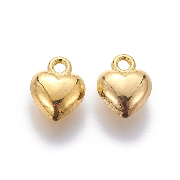 PandaHall Tibetan Style Alloy Charms, Lead Free and Cadmium Free, Heart, Golden, 11.5mm long, 9mm wide, 4.5mm thick, hole: 1.5mm Alloy Heart
PandaHall Tibetan Style Alloy Charms, Lead Free and Cadmium Free, Heart, Golden, 11.5mm long, 9mm wide, 4.5mm thick, hole: 1.5mm Alloy Heart