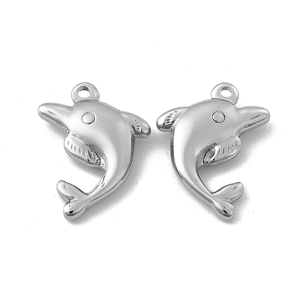 PandaHall 201 Stainless Steel Charms, Dolphin Charm, Stainless Steel Color, 25x19x5mm, Hole: 1.6mm 201 Stainless Steel Dolphin
PandaHall 201 Stainless Steel Charms, Dolphin Charm, Stainless Steel Color, 25x19x5mm, Hole: 1.6mm 201 Stainless Steel Dolphin