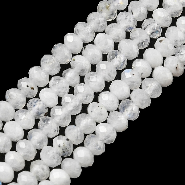 PandaHall Natural Rainbow Moonstone Beads Strands, Faceted Rondelle, 3x2mm, Hole: 0.6mm, about 163pcs/strand, 15.47 inch(39.3cm) Rainbow...
PandaHall Natural Rainbow Moonstone Beads Strands, Faceted Rondelle, 3x2mm, Hole: 0.6mm, about 163pcs/strand, 15.47 inch(39.3cm) Rainbow...