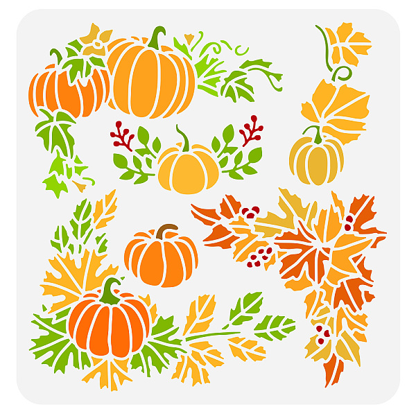 PandaHall PET Hollow Out Drawing Painting Stencils, for DIY Scrapbook, Photo Album, Pumpkin Pattern, 30x30cm Plastic Pumpkin
PandaHall PET Hollow Out Drawing Painting Stencils, for DIY Scrapbook, Photo Album, Pumpkin Pattern, 30x30cm Plastic Pumpkin