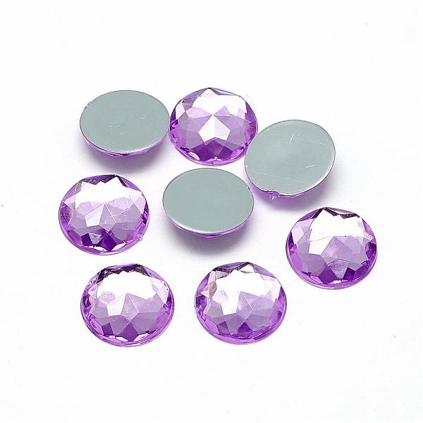 PandaHall Acrylic Rhinestone Flat Back Cabochons, Faceted, Bottom Silver Plated, Half Round/Dome, Medium Purple, 14x4mm Acrylic Rhinestone...
PandaHall Acrylic Rhinestone Flat Back Cabochons, Faceted, Bottom Silver Plated, Half Round/Dome, Medium Purple, 14x4mm Acrylic Rhinestone...
