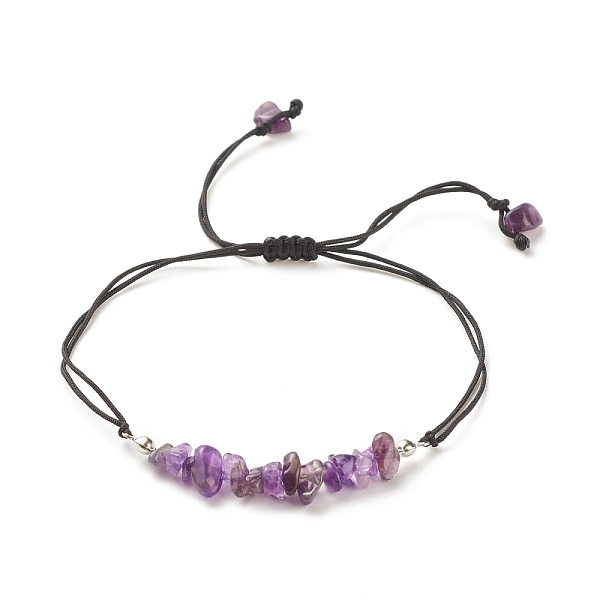 PandaHall Natural Amethyst Chips Braided Bead Bracelet, Gemstone Adjustable Bracelet for Women, Inner Diameter: 5/8~3-5/8 inch(1.6~9.3cm)...
PandaHall Natural Amethyst Chips Braided Bead Bracelet, Gemstone Adjustable Bracelet for Women, Inner Diameter: 5/8~3-5/8 inch(1.6~9.3cm)...