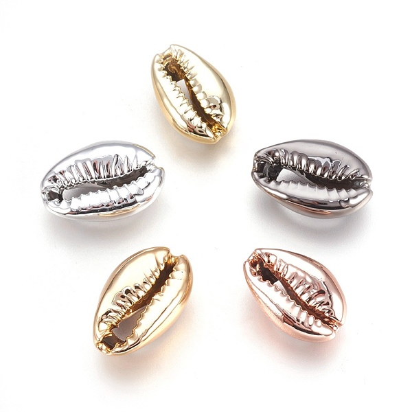 PandaHall Electroplated Natural Shell Beads, Cowrie Shells, Mixed Color, 15~20x10~12x5~6mm, Hole: 12~14x2~3mm Cowrie Shell Shell Shape
PandaHall Electroplated Natural Shell Beads, Cowrie Shells, Mixed Color, 15~20x10~12x5~6mm, Hole: 12~14x2~3mm Cowrie Shell Shell Shape
