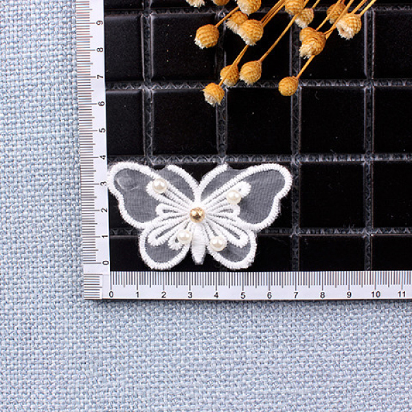 PandaHall Lace Embroidery Sewing Fiber, DIY Garment Accessories, Butterfly, White, 40x70mm Polyester Butterfly White
PandaHall Lace Embroidery Sewing Fiber, DIY Garment Accessories, Butterfly, White, 40x70mm Polyester Butterfly White