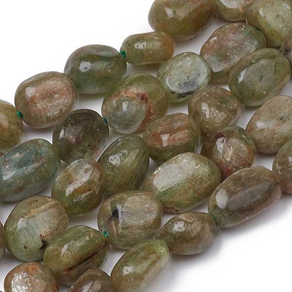 PandaHall Natural Green Quartz Beads Strands, Nuggets, Tumbled Stone, 8~10x8~9x5.5~6mm, Hole: 0.5mm, about 43pcs/strand, 15.55 inch(39.5cm)...
PandaHall Natural Green Quartz Beads Strands, Nuggets, Tumbled Stone, 8~10x8~9x5.5~6mm, Hole: 0.5mm, about 43pcs/strand, 15.55 inch(39.5cm)...