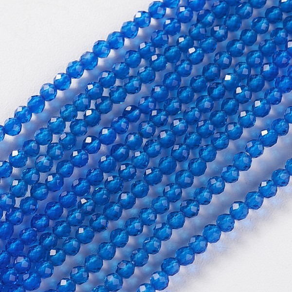 PandaHall Glass Beads Strands, Faceted, Round, Royal Blue, 2x2mm, Hole: 0.4mm, about 193~197pcs/strand, 14.17 inch~15.51 inch(36~39.4cm)...
PandaHall Glass Beads Strands, Faceted, Round, Royal Blue, 2x2mm, Hole: 0.4mm, about 193~197pcs/strand, 14.17 inch~15.51 inch(36~39.4cm)...