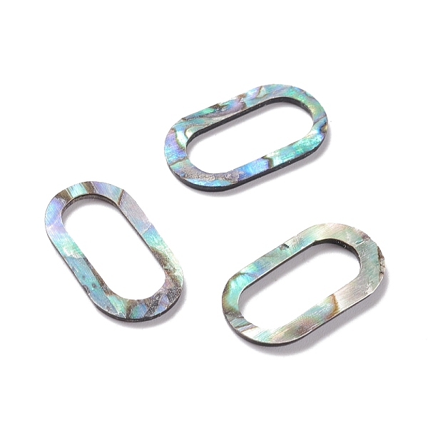 PandaHall Sea Shell Linking Rings, Oval, Colorful, 19x10.5x1mm, Inner Diameter: 15x7mm Shell Oval
PandaHall Sea Shell Linking Rings, Oval, Colorful, 19x10.5x1mm, Inner Diameter: 15x7mm Shell Oval