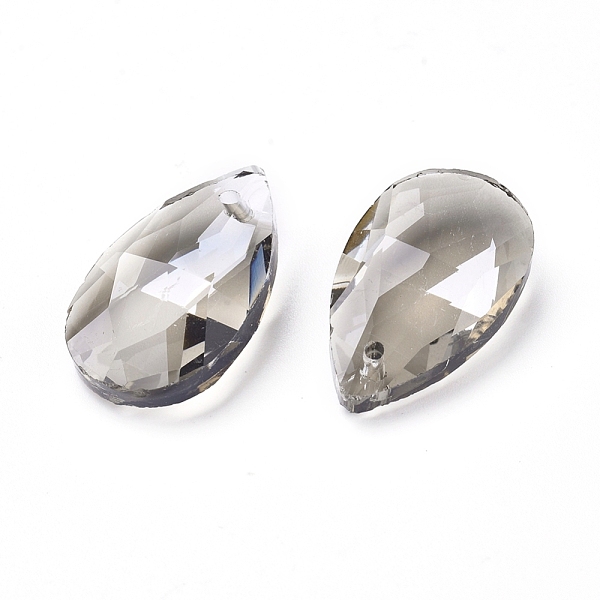 PandaHall Faceted Glass Pendants, Teardrop, Dark Gray, 22x13x8.5mm, Hole: 1mm Glass Teardrop Gray
PandaHall Faceted Glass Pendants, Teardrop, Dark Gray, 22x13x8.5mm, Hole: 1mm Glass Teardrop Gray