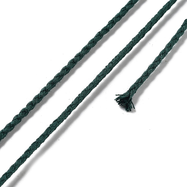 PandaHall 20M Polyester Braided Cord for Jewelry Making, Round, Dark Slate Gray, 2mm, about 21.87 Yards(20m)/Roll Polyester
PandaHall 20M Polyester Braided Cord for Jewelry Making, Round, Dark Slate Gray, 2mm, about 21.87 Yards(20m)/Roll Polyester