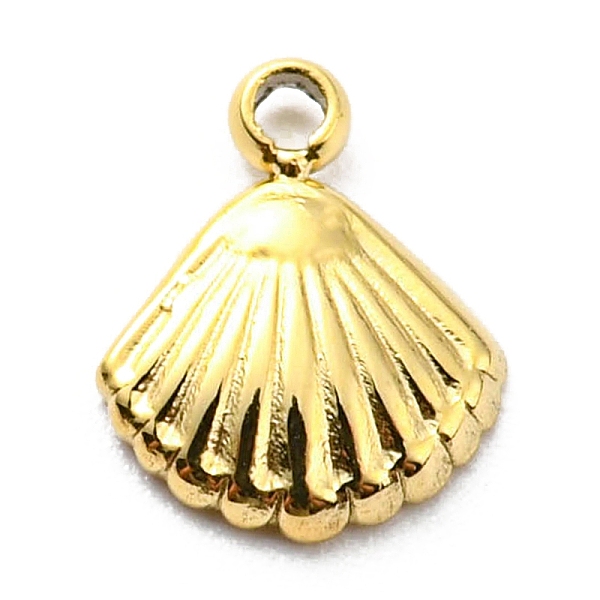 PandaHall 304 Stainless Steel Charms, Shell Charm, Real 14K Gold Plated, 8x6x1.5mm, Hole: 1mm 304 Stainless Steel
PandaHall 304 Stainless Steel Charms, Shell Charm, Real 14K Gold Plated, 8x6x1.5mm, Hole: 1mm 304 Stainless Steel