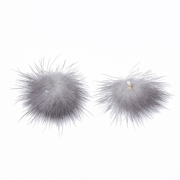 PandaHall Faux Mink Fur Ball Decoration, Pom Pom Ball, For DIY Craft, Gainsboro, 3~3.5cm, about 80pcs/board Fibre Gray
PandaHall Faux Mink Fur Ball Decoration, Pom Pom Ball, For DIY Craft, Gainsboro, 3~3.5cm, about 80pcs/board Fibre Gray
