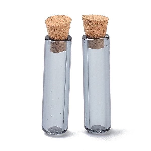 PandaHall Tube Glass Cork Bottles Ornament, Glass Empty Wishing Bottles, DIY Vials for Pendant Decorations, Silver, 8x35mm Glass Tube Silver
PandaHall Tube Glass Cork Bottles Ornament, Glass Empty Wishing Bottles, DIY Vials for Pendant Decorations, Silver, 8x35mm Glass Tube Silver