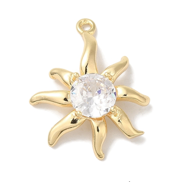 PandaHall Brass Micro With Glass Pendants, Real 18K Gold Plated, Flower, Clear, 23x18x4mm, Hole: 1.2mm Alloy+Glass Flower Clear
PandaHall Brass Micro With Glass Pendants, Real 18K Gold Plated, Flower, Clear, 23x18x4mm, Hole: 1.2mm Alloy+Glass Flower Clear