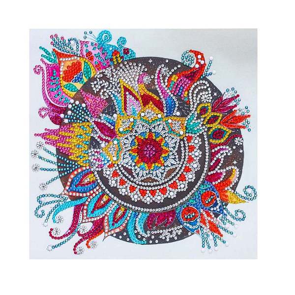 PandaHall DIY Diamond Painting Kits, including Resin Rhinestones, Diamond Sticky Pen, Tray Plate and Glue Clay, Flower Pattern, 300x300mm...
PandaHall DIY Diamond Painting Kits, including Resin Rhinestones, Diamond Sticky Pen, Tray Plate and Glue Clay, Flower Pattern, 300x300mm...