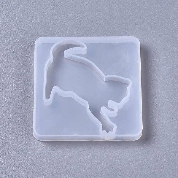 PandaHall Silhouette Silicone Molds, Resin Casting Molds, For UV Resin, Epoxy Resin Jewelry Making, Cat, White, 52x52x6mm Silicone Cat Shape...
PandaHall Silhouette Silicone Molds, Resin Casting Molds, For UV Resin, Epoxy Resin Jewelry Making, Cat, White, 52x52x6mm Silicone Cat Shape...