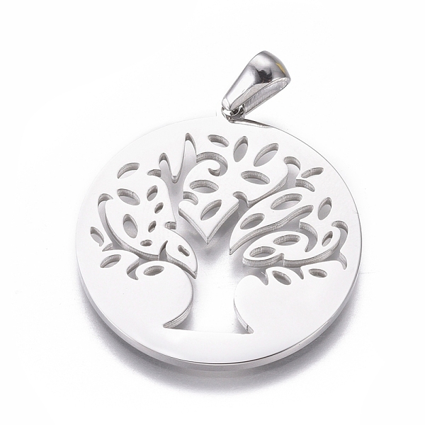PandaHall 304 Stainless Steel Pendants, Cut-Out, Hollow, Flat Round with Tree, Stainless Steel Color, 30x27.5x1mm, Hole: 3x5mm 304 Stainless...
PandaHall 304 Stainless Steel Pendants, Cut-Out, Hollow, Flat Round with Tree, Stainless Steel Color, 30x27.5x1mm, Hole: 3x5mm 304 Stainless...