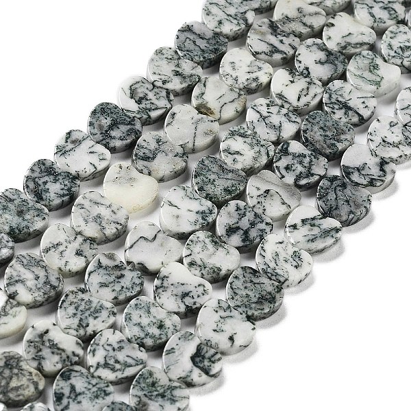 PandaHall Natural Tree Agate Beads Strands, Heart, 9.5~10x10~10.5x3~4mm, Hole: 0.9mm, about 42pcs/strand, 15.83~15.94 inch(40.2~40.5cm) Tree...
PandaHall Natural Tree Agate Beads Strands, Heart, 9.5~10x10~10.5x3~4mm, Hole: 0.9mm, about 42pcs/strand, 15.83~15.94 inch(40.2~40.5cm) Tree...