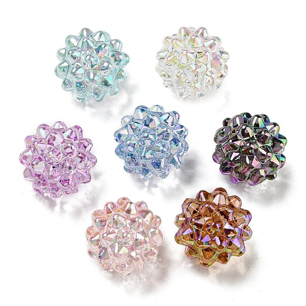 PandaHall UV Plating Acrylic Beads, Round, Mixed Color, 15mm, Hole: 2.6mm Acrylic Round Multicolor
PandaHall UV Plating Acrylic Beads, Round, Mixed Color, 15mm, Hole: 2.6mm Acrylic Round Multicolor
