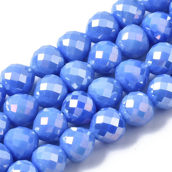 PandaHall Electroplate Glass Beads Strands, AB Color Plated, Faceted, Teardrop, Slate Blue, 8mm, Hole: 1.6mm, about 69~70pcs/strand...
PandaHall Electroplate Glass Beads Strands, AB Color Plated, Faceted, Teardrop, Slate Blue, 8mm, Hole: 1.6mm, about 69~70pcs/strand...