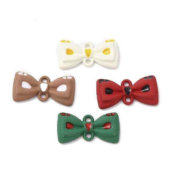 PandaHall Spray Painted Alloy Pendants, Bowknot, Mixed Color, 10.5x20.5x3.5mm, Hole: 1.6mm Alloy Bowknot Multicolor
PandaHall Spray Painted Alloy Pendants, Bowknot, Mixed Color, 10.5x20.5x3.5mm, Hole: 1.6mm Alloy Bowknot Multicolor