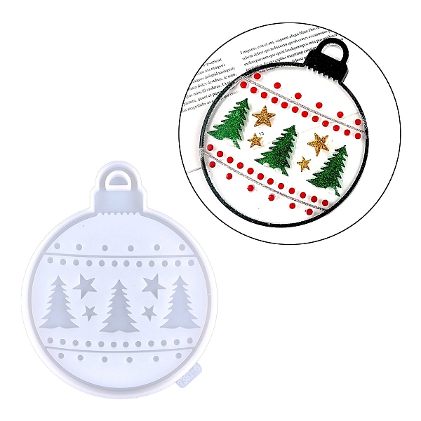 PandaHall Christmas Theme Light Bulb Pendant Silicone Molds, Resin Casting Molds, For UV Resin, Epoxy Resin Jewelry Making, Flat Round...
PandaHall Christmas Theme Light Bulb Pendant Silicone Molds, Resin Casting Molds, For UV Resin, Epoxy Resin Jewelry Making, Flat Round...