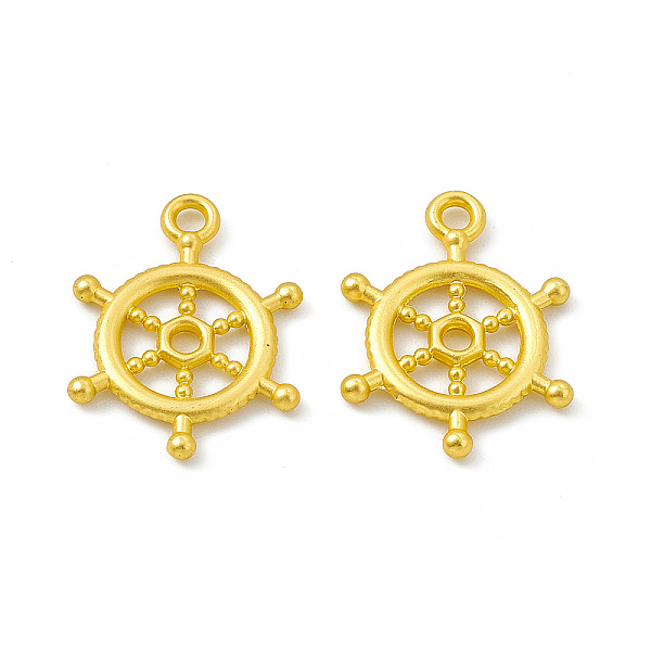 PandaHall Rack Plating Alloy Pendants, Cadmium Free & Lead Free & Nickle Free, Helm Charms, Matte Gold Color, 20x15x1.5mm, Hole: 1.8mm Alloy...
PandaHall Rack Plating Alloy Pendants, Cadmium Free & Lead Free & Nickle Free, Helm Charms, Matte Gold Color, 20x15x1.5mm, Hole: 1.8mm Alloy...
