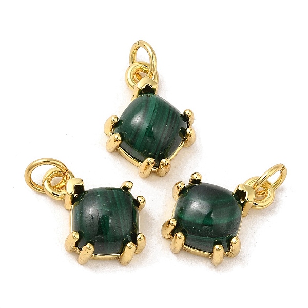 PandaHall Rack Plating Brass Charms, Natural Malachite Rhombus Charms, Lead Free & Cadmium Free, Long-Lasting Plated, Real 18K Gold Plated...
PandaHall Rack Plating Brass Charms, Natural Malachite Rhombus Charms, Lead Free & Cadmium Free, Long-Lasting Plated, Real 18K Gold Plated...