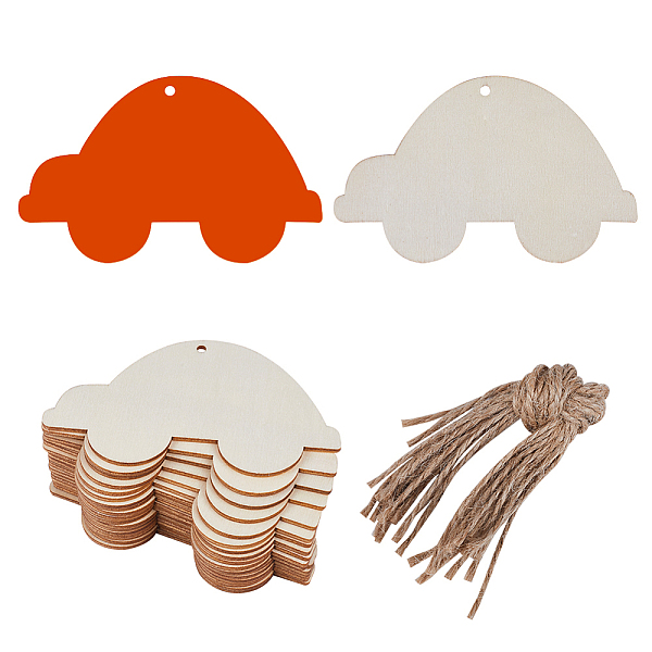 PandaHall Vehicle Theme Unfinished Blank Wooden Pendants Set for Painting Arts, Pyrography, Home Decor, with Jute Cord, Car, 7.2x10.9x0.2cm..., Orange
PandaHall Vehicle Theme Unfinished Blank Wooden Pendants Set for Painting Arts, Pyrography, Home Decor, with Jute Cord, Car, 7.2x10.9x0.2cm..., Orange