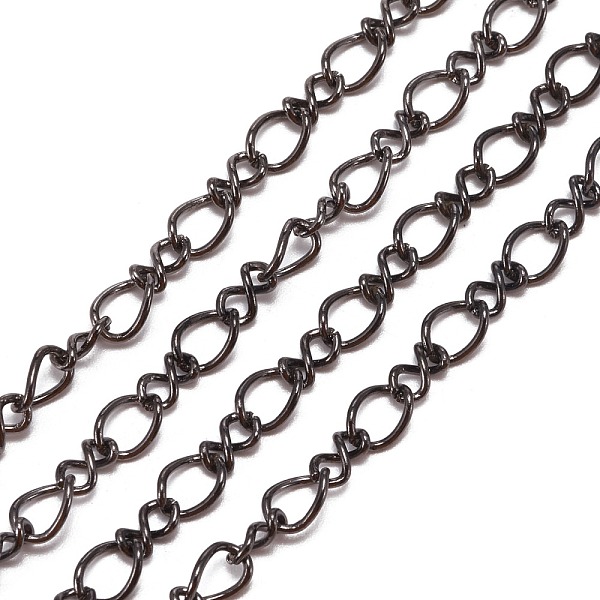 PandaHall Iron Handmade Chains Mother-Son Chains, Unwelded, Gunmetal, with Spool, Mother link: 4x8mm, Son link: 3.5x6.5mm, 1mm thick, about...
PandaHall Iron Handmade Chains Mother-Son Chains, Unwelded, Gunmetal, with Spool, Mother link: 4x8mm, Son link: 3.5x6.5mm, 1mm thick, about...