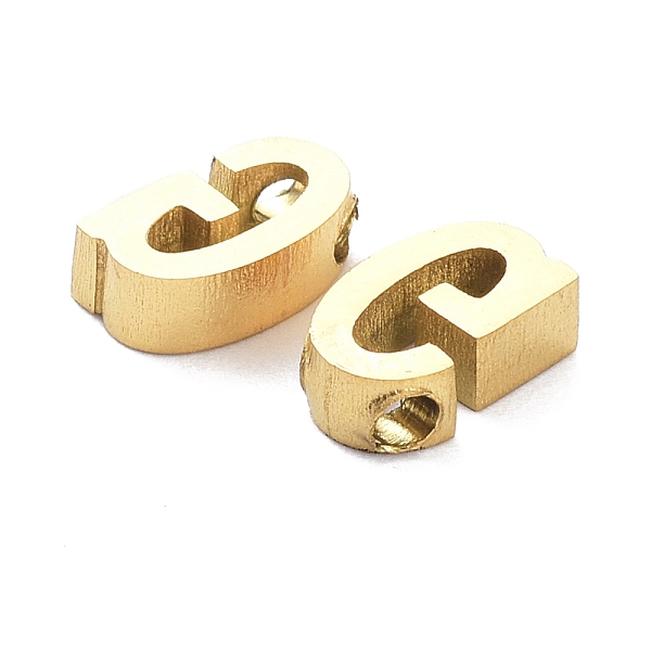 PandaHall Ion Plating(IP) 304 Stainless Steel Charms, Alphabet, Golden, Letter.G, 8.5x5x3mm, Hole: 1.8mm 304 Stainless Steel Letter G
PandaHall Ion Plating(IP) 304 Stainless Steel Charms, Alphabet, Golden, Letter.G, 8.5x5x3mm, Hole: 1.8mm 304 Stainless Steel Letter G