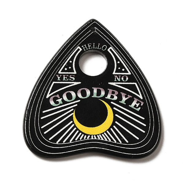 PandaHall Halloween Acrylic Pendants, Peach with Tarot , Moon, 39.5x38x2.5mm, Hole: 1.4mm Acrylic Moon
PandaHall Halloween Acrylic Pendants, Peach with Tarot , Moon, 39.5x38x2.5mm, Hole: 1.4mm Acrylic Moon