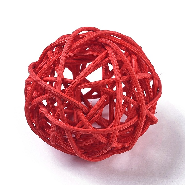 PandaHall Wicker Rattan Balls, Decorative Orbs Vase Fillers, for Craft, Party, Valentine's Day, Wedding Table Decoration, Red, 49mm Rattan...
PandaHall Wicker Rattan Balls, Decorative Orbs Vase Fillers, for Craft, Party, Valentine's Day, Wedding Table Decoration, Red, 49mm Rattan...