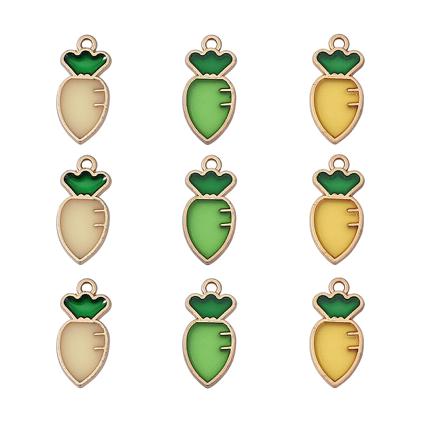 PandaHall Alloy Enamel Pendants, Cadmium Free & Lead Free, DIY Accessories, Carrot, Matte Gold Color, Mixed Color, 25x12mm, Hole: 2mm..., Multicolor
PandaHall Alloy Enamel Pendants, Cadmium Free & Lead Free, DIY Accessories, Carrot, Matte Gold Color, Mixed Color, 25x12mm, Hole: 2mm..., Multicolor
