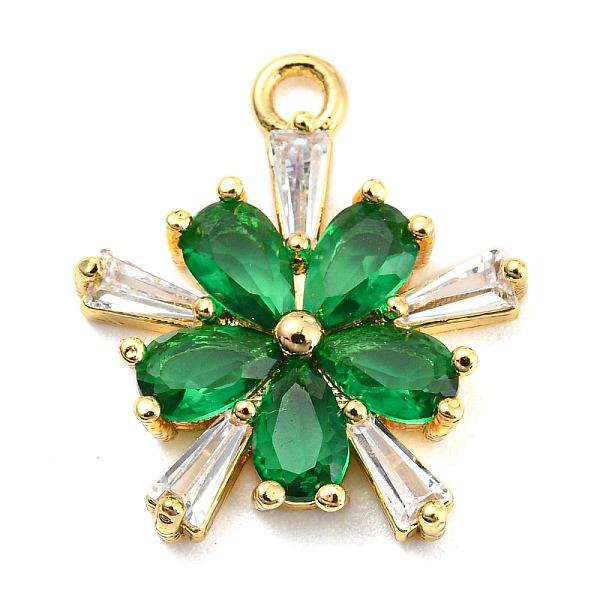 PandaHall Brass Pave Cubic Zirconia Pendants, Real 14K Gold Plated, Flower, Sea Green, 16.5x14.5x2.5mm, Hole: 1.6mm Brass+Cubic Zirconia...
PandaHall Brass Pave Cubic Zirconia Pendants, Real 14K Gold Plated, Flower, Sea Green, 16.5x14.5x2.5mm, Hole: 1.6mm Brass+Cubic Zirconia...