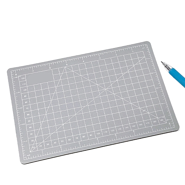 PandaHall A5 PVC Cutting Mat, Cutting Board, for Craft Art, Silver, 15x22cm PVC Rectangle Silver
PandaHall A5 PVC Cutting Mat, Cutting Board, for Craft Art, Silver, 15x22cm PVC Rectangle Silver