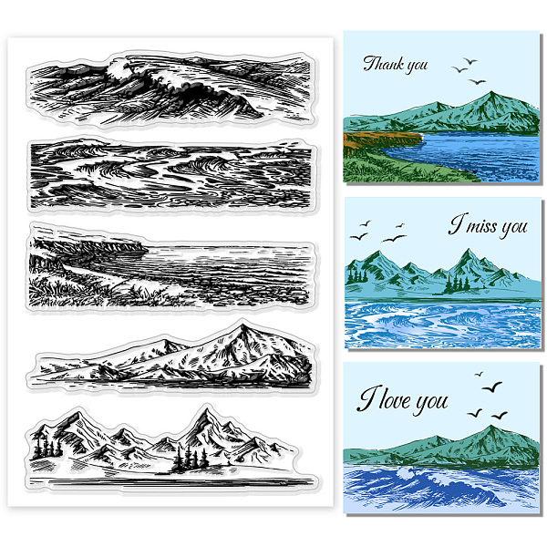 PandaHall Custom PVC Plastic Clear Stamps, for DIY Scrapbooking, Photo Album Decorative, Cards Making, Mountain, 160x110mm Plastic Mountain
PandaHall Custom PVC Plastic Clear Stamps, for DIY Scrapbooking, Photo Album Decorative, Cards Making, Mountain, 160x110mm Plastic Mountain