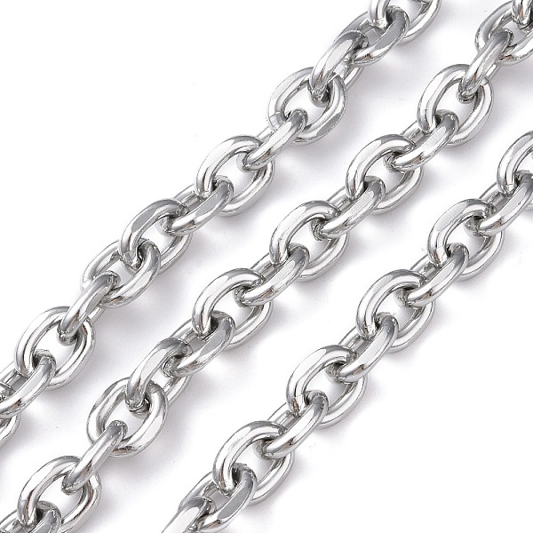 PandaHall Oval Oxidation Aluminum Cable Chains, Unwelded, Platinum, Link: 14x11x3mm, about 10 yards/roll Aluminum
PandaHall Oval Oxidation Aluminum Cable Chains, Unwelded, Platinum, Link: 14x11x3mm, about 10 yards/roll Aluminum