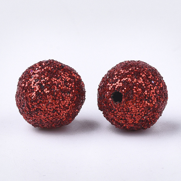 PandaHall Acrylic Beads, with Glitter Powder, Round, Mixed Color, 10mm, Hole: 1mm Acrylic Round Multicolor
PandaHall Acrylic Beads, with Glitter Powder, Round, Mixed Color, 10mm, Hole: 1mm Acrylic Round Multicolor