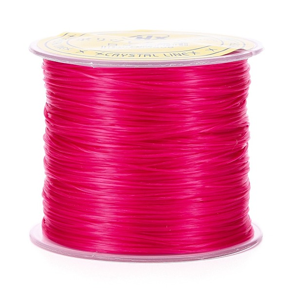 PandaHall Japanese Flat Elastic Crystal String, Polyester Thread, for Stretch Bracelets Gemstone Jewelry Making, Cerise, 0.5mm, about 65.6..., Red
PandaHall Japanese Flat Elastic Crystal String, Polyester Thread, for Stretch Bracelets Gemstone Jewelry Making, Cerise, 0.5mm, about 65.6..., Red