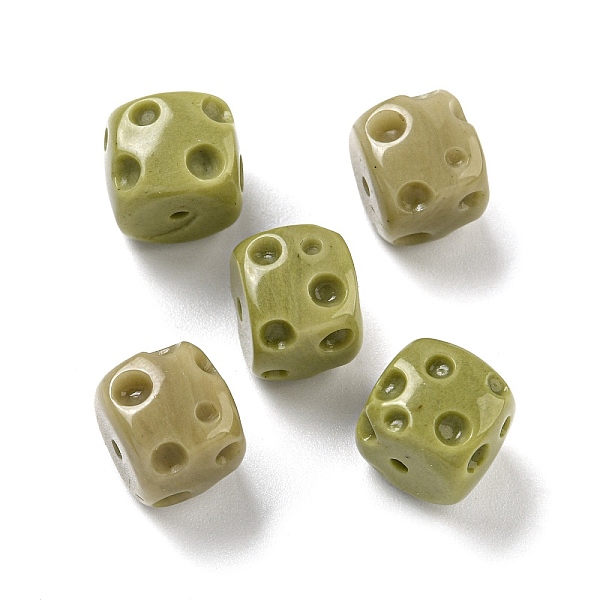 PandaHall Natural Alashan Agate Beads, Cube Cheese, Olive, 9~10x9~10x9~10mm, Hole: 1.4mm Alashan Agate Cube Green
PandaHall Natural Alashan Agate Beads, Cube Cheese, Olive, 9~10x9~10x9~10mm, Hole: 1.4mm Alashan Agate Cube Green