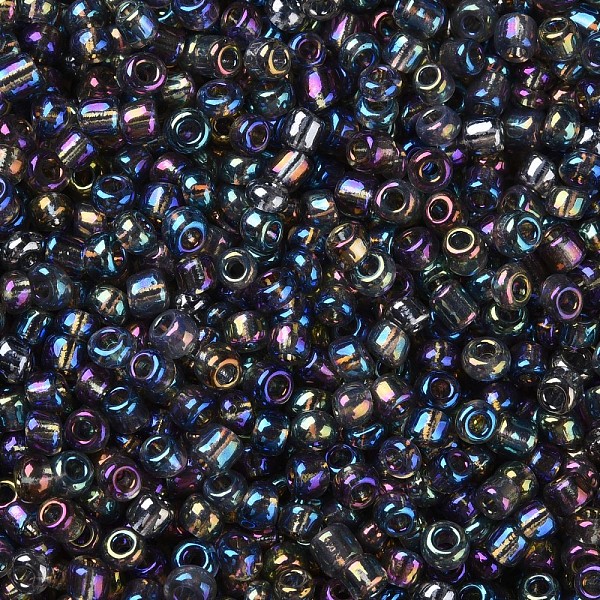 PandaHall Round Glass Seed Beads, Transparent Colours Rainbow, Round, Dark Gray, Size: about 2mm in diameter, hole:1mm, about 6666pcs/100g...
PandaHall Round Glass Seed Beads, Transparent Colours Rainbow, Round, Dark Gray, Size: about 2mm in diameter, hole:1mm, about 6666pcs/100g...