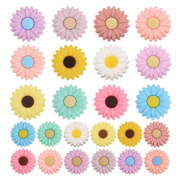 PandaHall CHGCRAFT 24Pcs 24 Styles Food Grade Eco-Friendly Silicone Beads, Chewing Beads For Teethers, DIY Nursing Necklaces Making, Daisy..., Multicolor
PandaHall CHGCRAFT 24Pcs 24 Styles Food Grade Eco-Friendly Silicone Beads, Chewing Beads For Teethers, DIY Nursing Necklaces Making, Daisy..., Multicolor