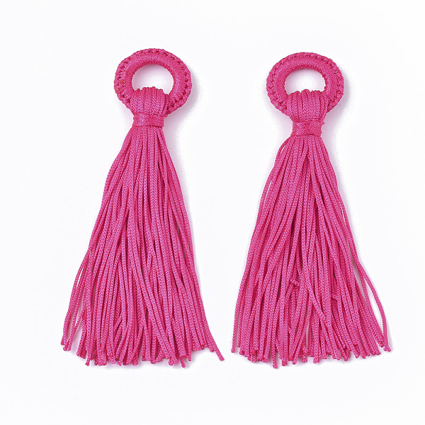 PandaHall Polyester Tassel Big Pendant Decorations, Deep Pink, 98~110x24~26x10~15mm, Hole: 14mm Polyester Pink
PandaHall Polyester Tassel Big Pendant Decorations, Deep Pink, 98~110x24~26x10~15mm, Hole: 14mm Polyester Pink