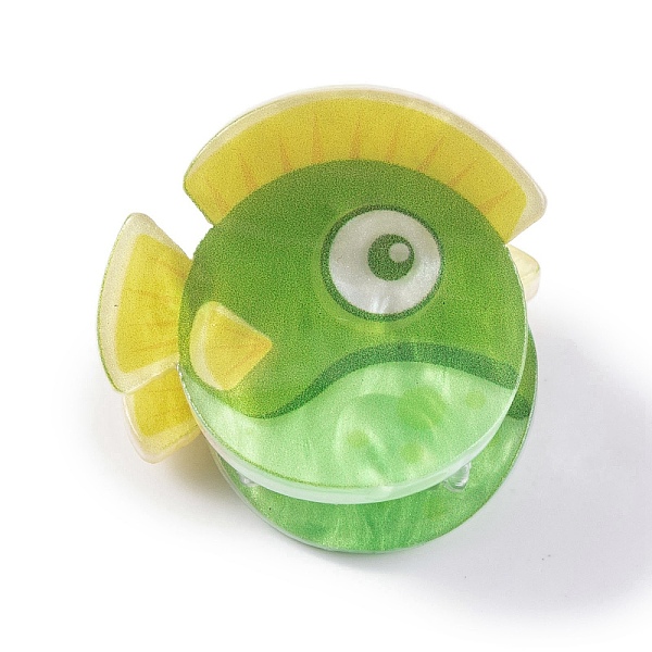 PandaHall Cute Mini Tropical Fish Acrylic Claw Hair Clips, Sea Animal Hair Accessories for Girls, Lime Green, 25x26x22.5mm Acrylic Fish
PandaHall Cute Mini Tropical Fish Acrylic Claw Hair Clips, Sea Animal Hair Accessories for Girls, Lime Green, 25x26x22.5mm Acrylic Fish