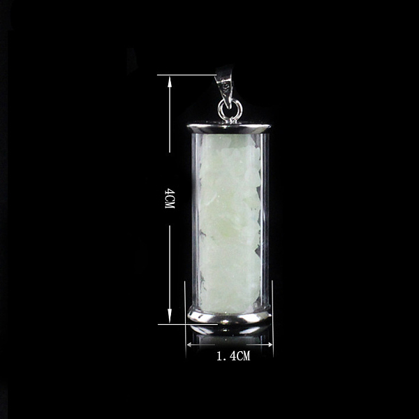 PandaHall Glass Wishing Bottle with Synthetic Luminaries Stone Pendant Necklace, Glow In The Dark Drifting Bottle Necklace for Women, Light...
PandaHall Glass Wishing Bottle with Synthetic Luminaries Stone Pendant Necklace, Glow In The Dark Drifting Bottle Necklace for Women, Light...