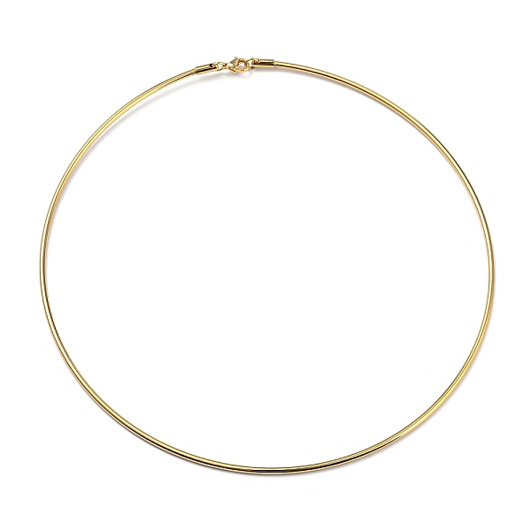 PandaHall Vacuum Plating 202 Stainless Steel Wire Choker Necklace with Clasp, Rigid Necklace for Women, Golden, 0.08 inch(0.2cm), Inner...
PandaHall Vacuum Plating 202 Stainless Steel Wire Choker Necklace with Clasp, Rigid Necklace for Women, Golden, 0.08 inch(0.2cm), Inner...
