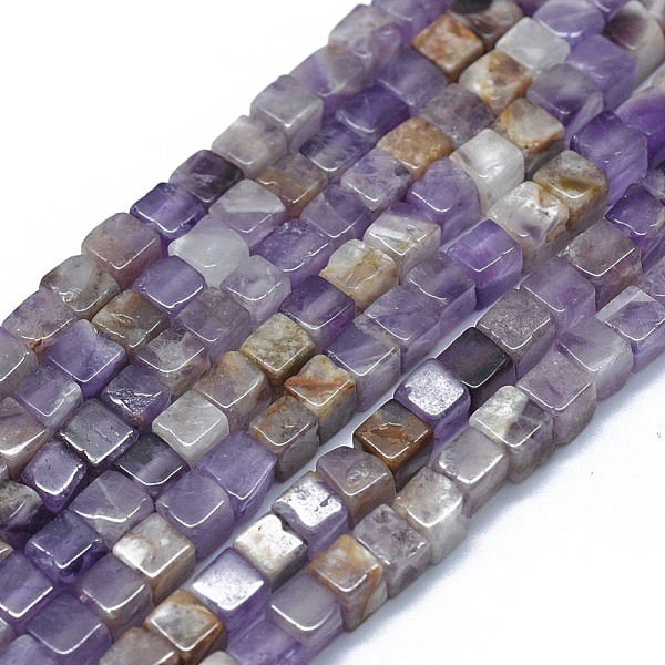 PandaHall Natural Chevron Amethyst Beads Strands, Cube, 3~4.5x3~4.5x3~5mm, Hole: 0.8~1mm, about 89~97pcs/strand, 15.1~15.5 inch(38.5~39.5cm)...
PandaHall Natural Chevron Amethyst Beads Strands, Cube, 3~4.5x3~4.5x3~5mm, Hole: 0.8~1mm, about 89~97pcs/strand, 15.1~15.5 inch(38.5~39.5cm)...